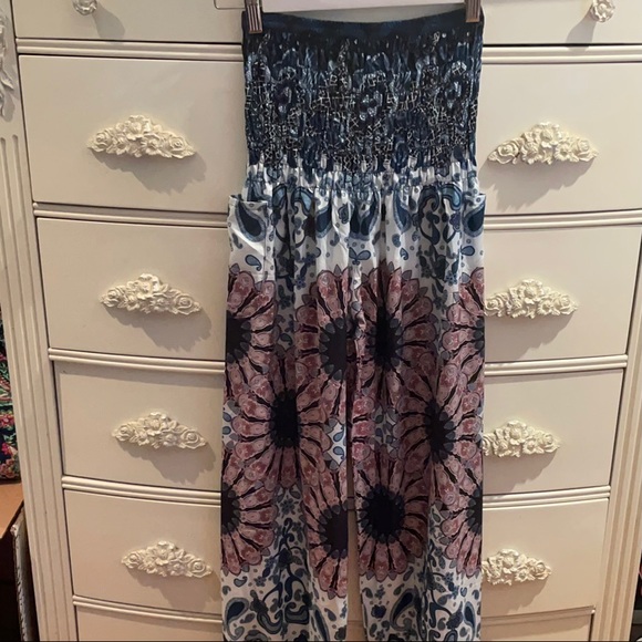 Pink white and blue kooky pants! 💖🤍💙 - Picture 1 of 2